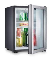 Glass Door Mini Fridge Small Size