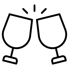 Wine Glass Dinosoft Lineal Icon