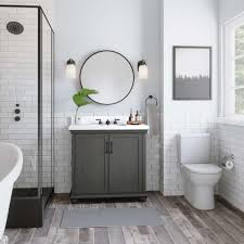 Ellamar 36in Antique Gray Single Sink