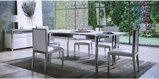 Cameron Glass Extendable Dining Table