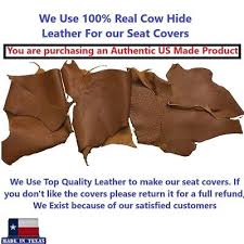 Bottom Leather Seat Cover Tan