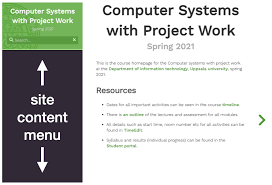 Site Navigation Computer Systems