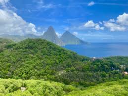 a helicopter ride in st lucia endless