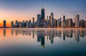 Chicago Skyline By Photo Wall