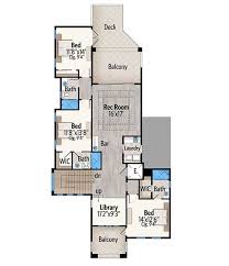Second Floor Balconies Floor Plan