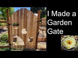 Building A Birthday Garden Gate For My