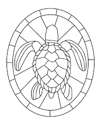 Turtle Stained Glass Patterns Stained