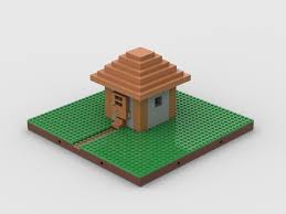 Lego Moc Modular Village Small House 1