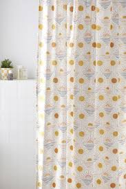 Geo Sun Shower Curtain Urban