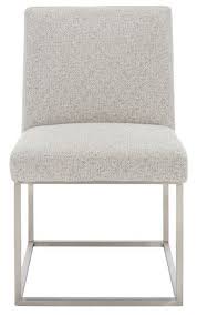 Jenette Dining Chair In Grey Silver By