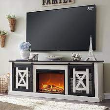 Jxqtlingmu Electric Fireplace Tv Stand