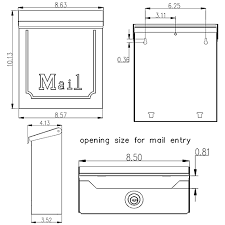 Gibraltar Mailboxes Townhouse Medium