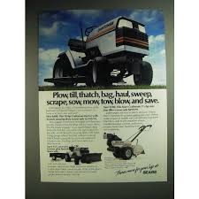 1985 Sears Craftsman Tractor And Rear