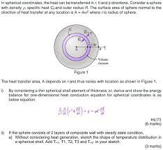 Solved In Spherical Coordinates The