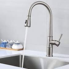 Pull Down Sprayer Kitchen Faucet