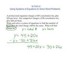 Equations To Solve Word Problems