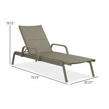Povl Outdoor Icon Sling Chaise Lounge