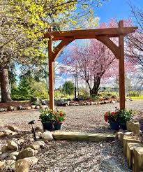 Easy Diy Garden Arbor Lavender Brook Home