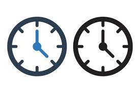 Time Icon Clock Icon Graphic By