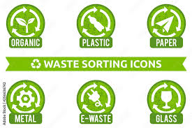 Organic Plastic E Waste Glass Metal