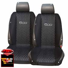 Leatherette Seat Covers Set 2pcs Fiat