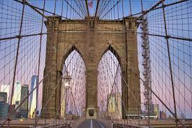 the brooklyn bridge pedestrian entrance