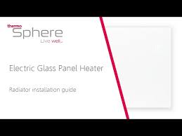 Electric Glass Panel Heater