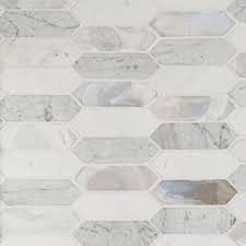 Cienega Springs Picket Glass Backsplash