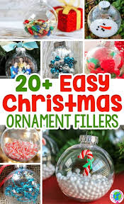 Easy Ways To Fill Clear Ornaments