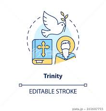 Trinity Concept Icon God Comprising