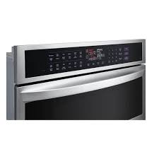 Lg 1 7 4 7 Cu Ft Smart Combination Wall Oven With Instaview True Wcep6427f
