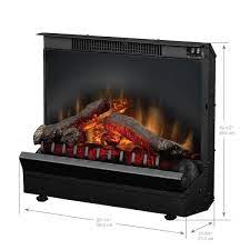 Electric Fireplace Insert With Led Log