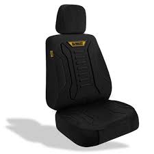 Dewalt Premium 1 Pc Semi Custom Seat Cover In Black By Fleet Farm