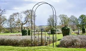 Decorative Metal Garden Arch With Gate