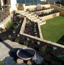 Limestone Garden Edging Retaining