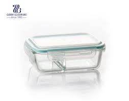 7 2inch 2 Divider Pyrex Glass Food