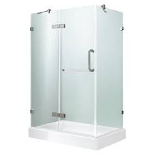 Brushed Nickel Shower Enclosure