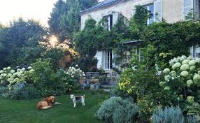 A Terrace Dressed In White My French