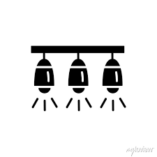 Modern Island Ceiling Lamp Flat Icon