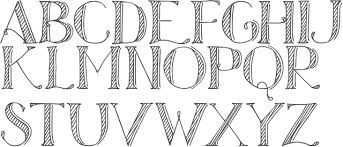 Textured Typefaces