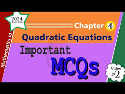 Class 10 Maths Chapter 4