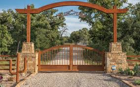 Straight Driveway Gate Designs