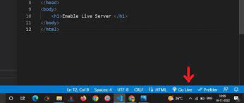 Live Server On Visual Studio Code