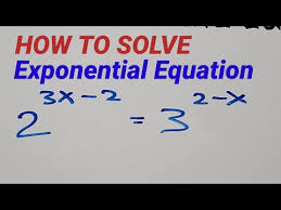 Solving Two Exponential Equations In