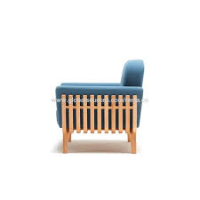 Fabric Oak Single Sofa Chair Is Modern
