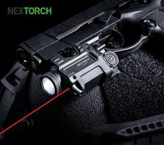 glock flashlight with laser beam