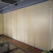 Movable On Wheels Wooden Partition Wall