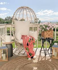 Boho Style Patio Outdoor Egg Chairs