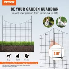 Vevor Garden Fence No Dig Fence 36 6 In