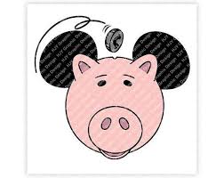 Pixar Toy Story Hamm Pig Mickey